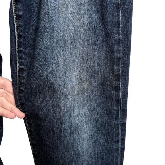 Bluffworks Slim Fit Dark Wash Hidden Pocket Jeans, 32x30 - Picture 13 of 14